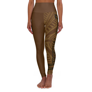 High Waisted Yoga Leggings (AOP)